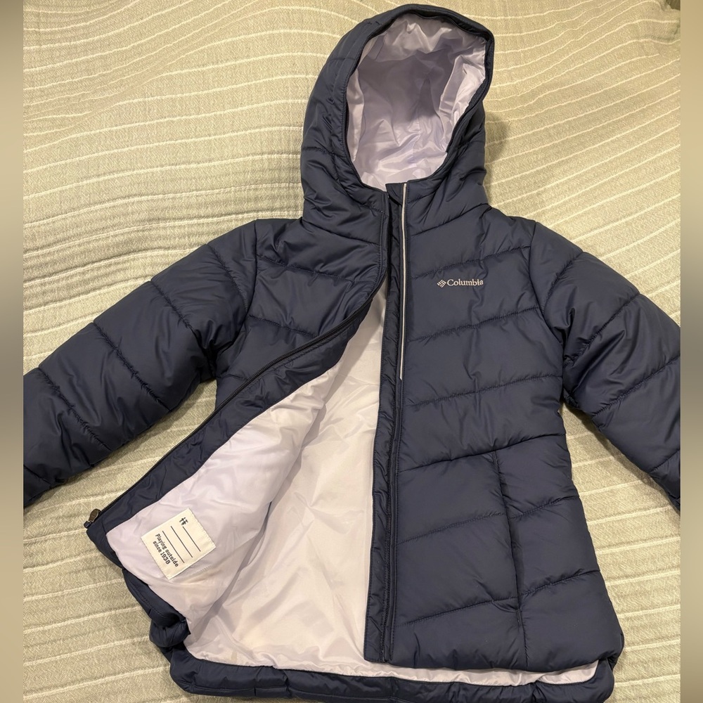 Columbia Blue and White Sportswear Jacket